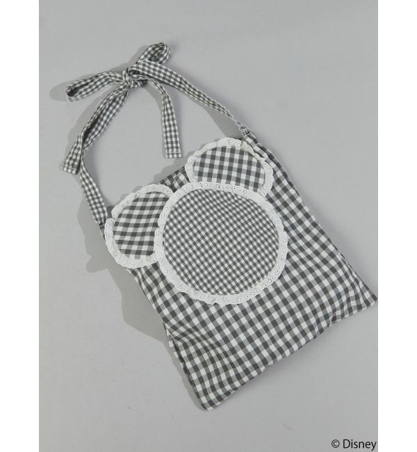 merry jenny「MICKEY / フリルギンガムトート」|トートバッグ|