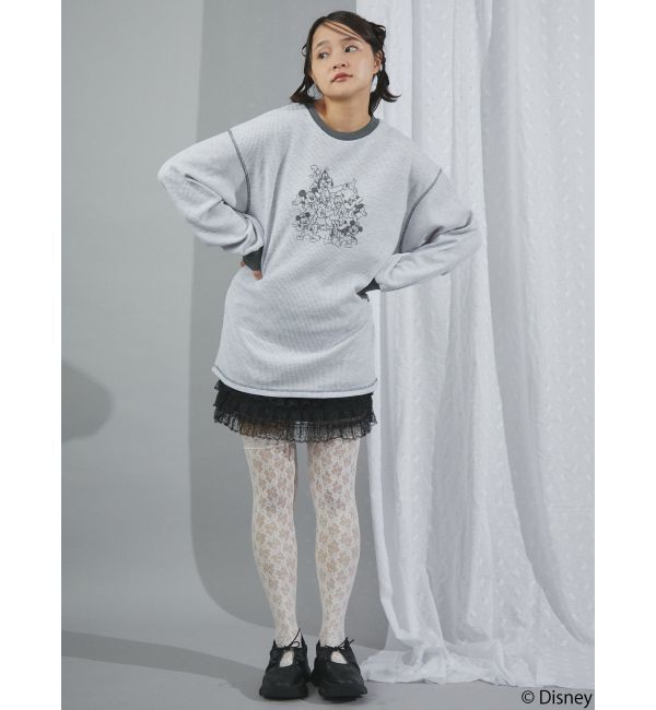 merry jenny「MICKEY＆FRIENDS / サーマルトップス」|Tシャツ・カットソー|