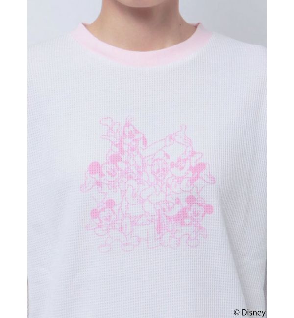 merry jenny「MICKEY＆FRIENDS / サーマルトップス」|Tシャツ・カットソー|