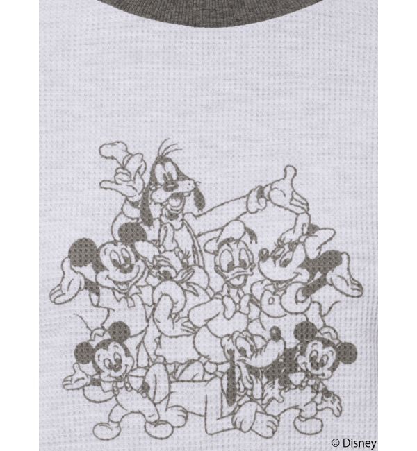 merry jenny「MICKEY＆FRIENDS / サーマルトップス」|Tシャツ・カットソー|