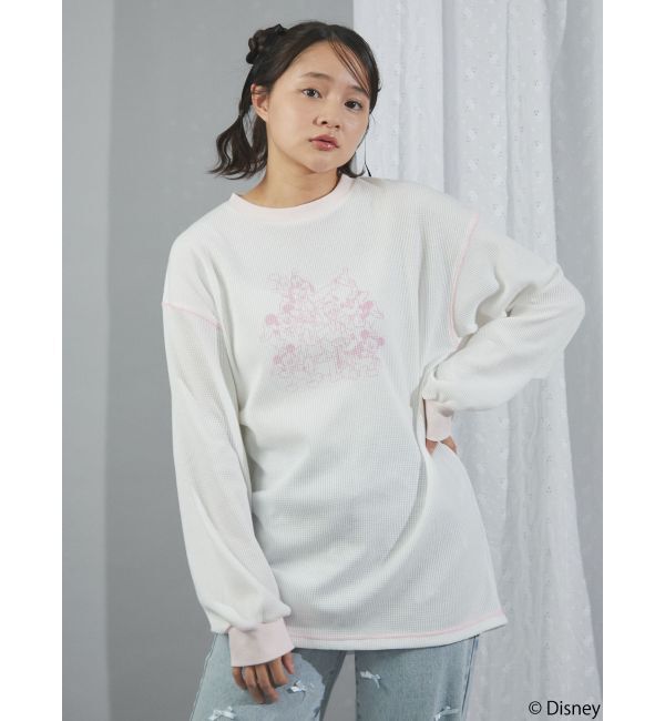 merry jenny「MICKEY＆FRIENDS / サーマルトップス」|Tシャツ・カットソー|