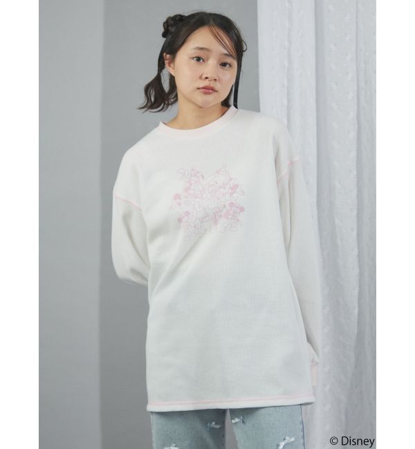 merry jenny「MICKEY＆FRIENDS / サーマルトップス」|Tシャツ・カットソー|