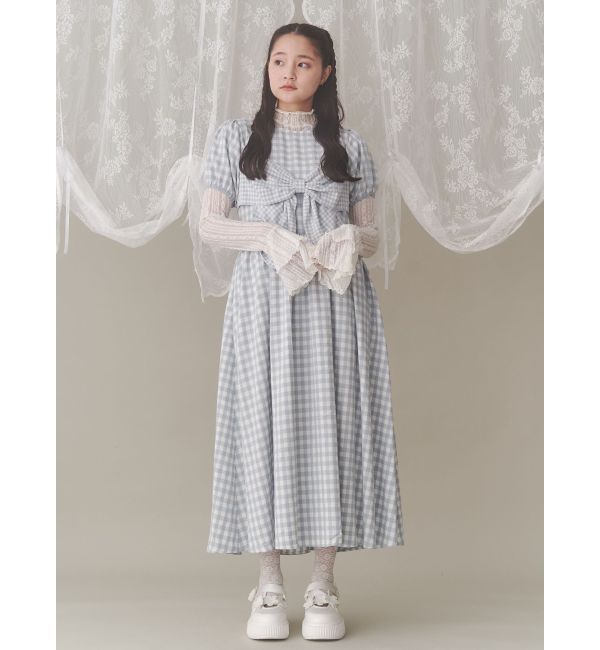 merry jenny「ギンガムリボンワンピース」|ワンピース|