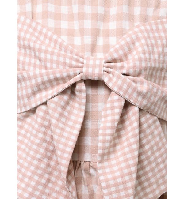 merry jenny「ギンガムリボンワンピース」|ワンピース|