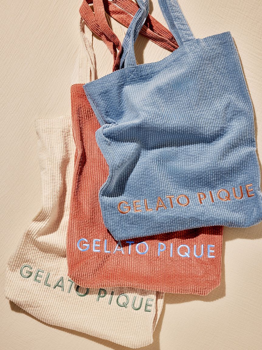 gelato pique「コーデュロイトートバッグ」|トートバッグ|