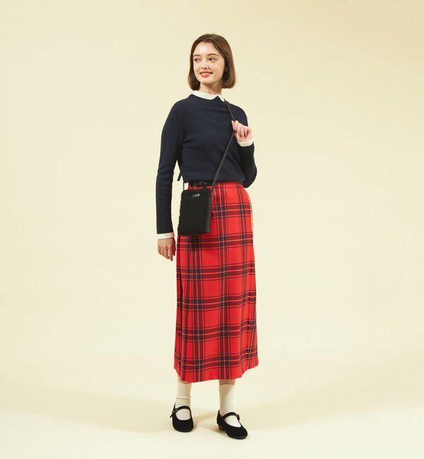 MACKINTOSH PHILOSOPHY「ボアスマホポーチ」|ショルダー・メッセンジャー|