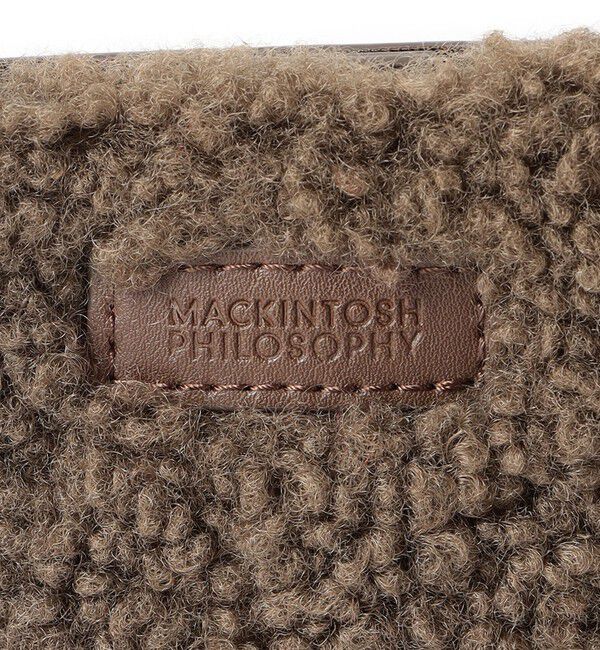 MACKINTOSH PHILOSOPHY「ボアスマホポーチ」|ショルダー・メッセンジャー|