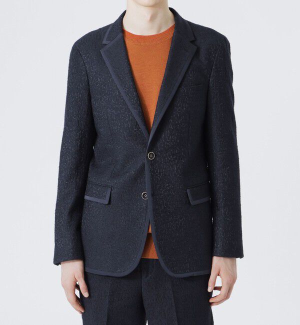  「ツイード パイピングジャケット」|テーラードジャケット|