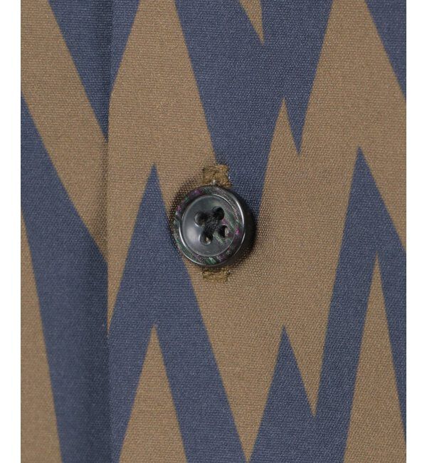 ikka「ジオメトリックプリントシャツ」|シャツ・ブラウス|