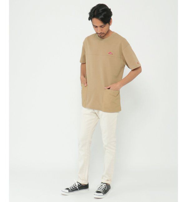 ikka「URBAN NATURE LIFE アーバンネイチャーライフ ダブルポケットTシャツ」|Tシャツ・カットソー|