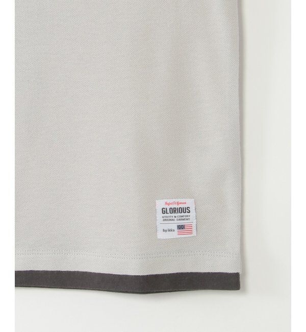 ikka kids「鹿の子裾レイヤープリントTシャツ（120~160cm）」|Tシャツ・カットソー|