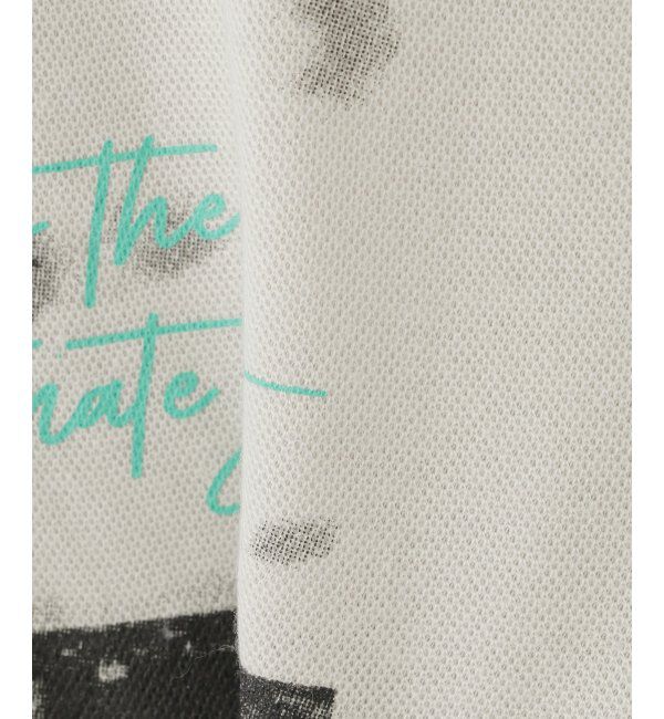 ikka kids「鹿の子裾レイヤープリントTシャツ（120~160cm）」|Tシャツ・カットソー|