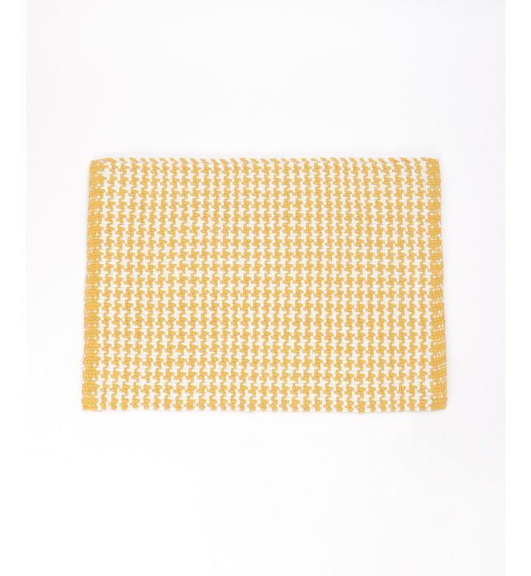 Lbc with Life「コットンバスケット フロアマット」|クッション・クッションカバー|イエロー