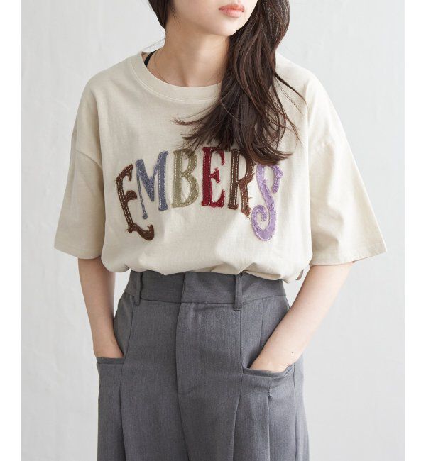 VENCE share style「カラフルロゴTシャツ」|Tシャツ・カットソー|