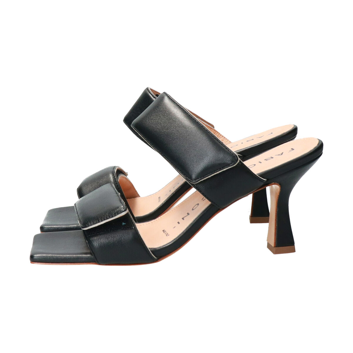 FABIO RUSCONI 「【FABIO RUSCONI】スクエアトウダブルベルトサンダル」|サンダル|