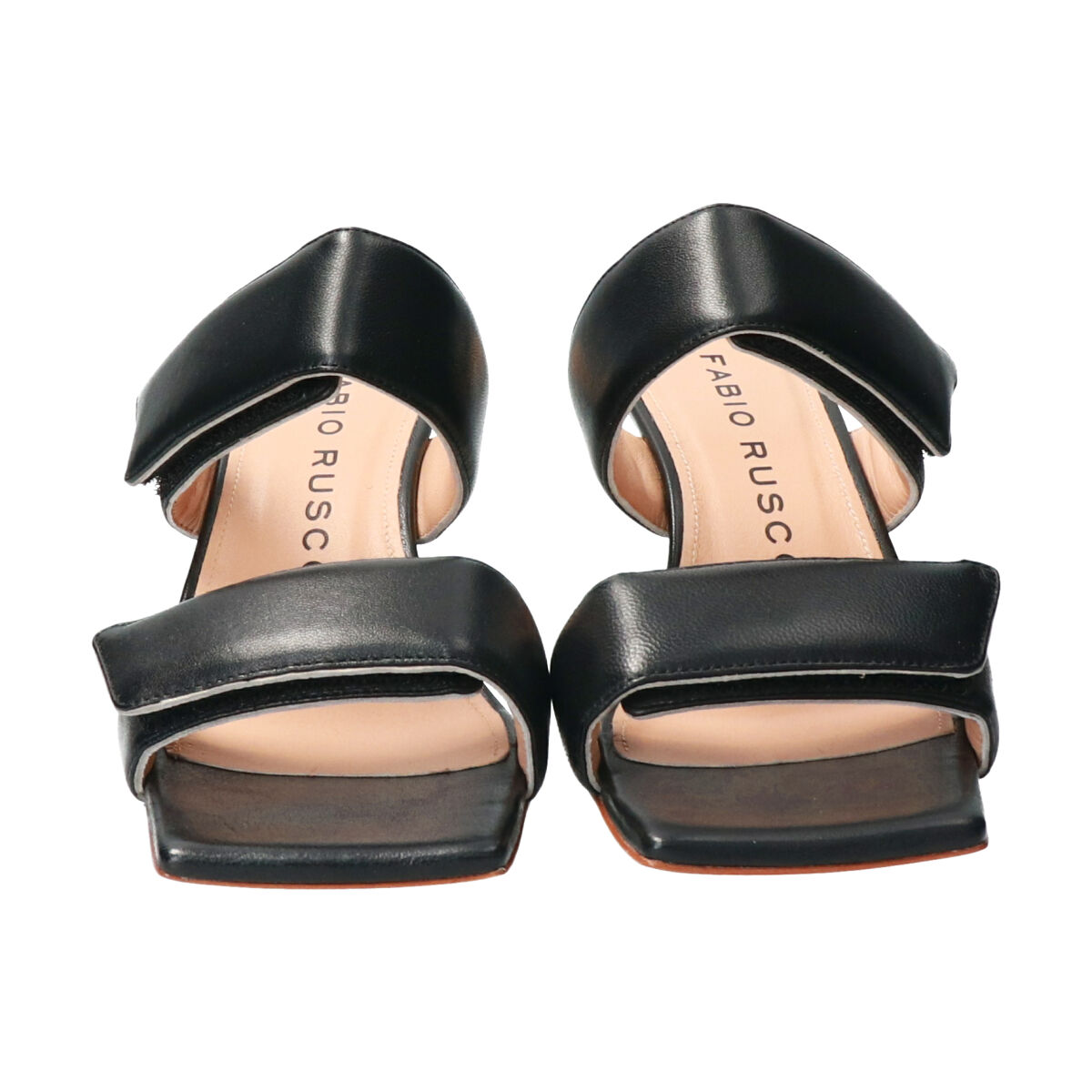 FABIO RUSCONI 「【FABIO RUSCONI】スクエアトウダブルベルトサンダル」|サンダル|