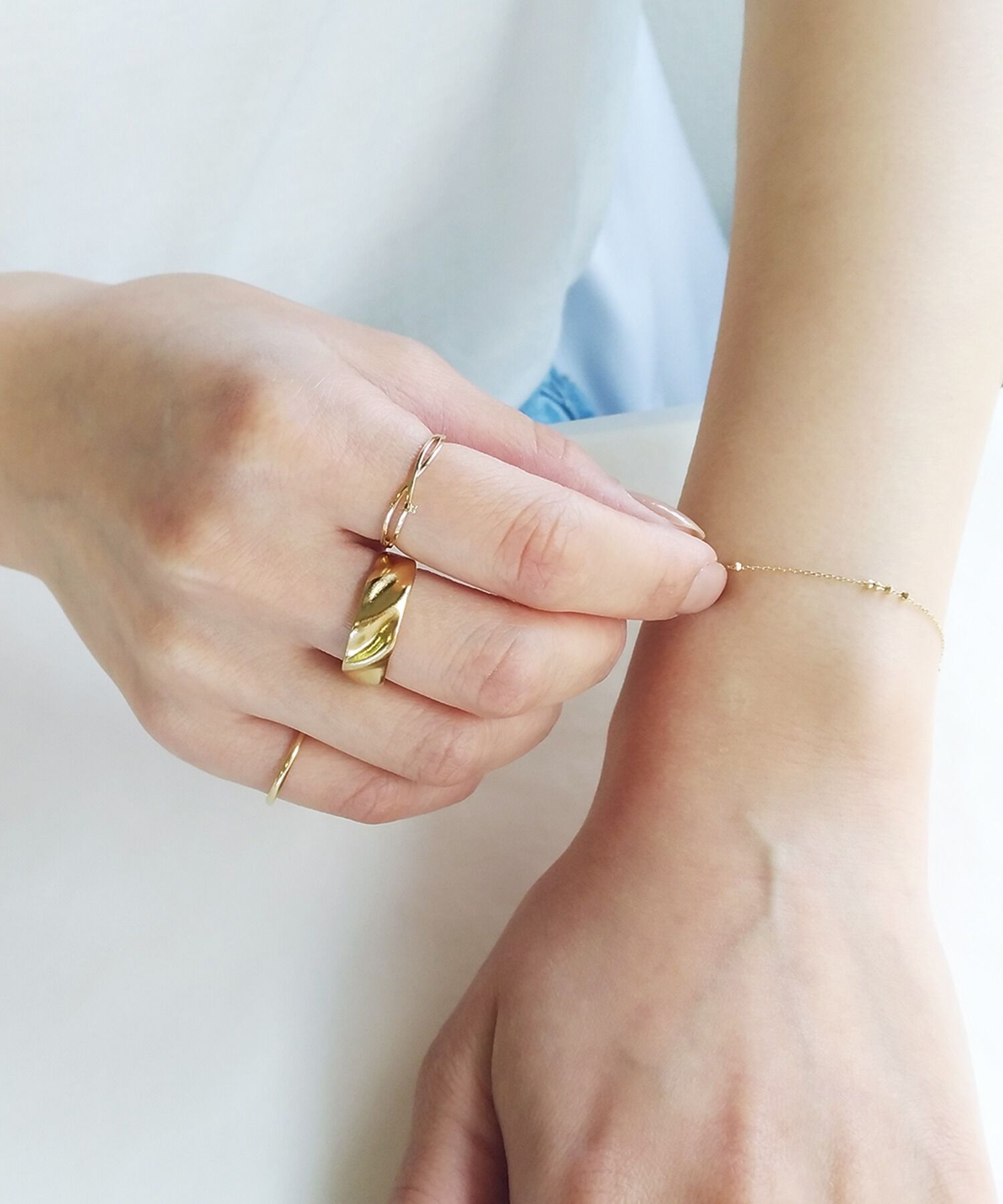  「K10 ミラーボール とばし ブレスレット」|ブレスレット・バングル|