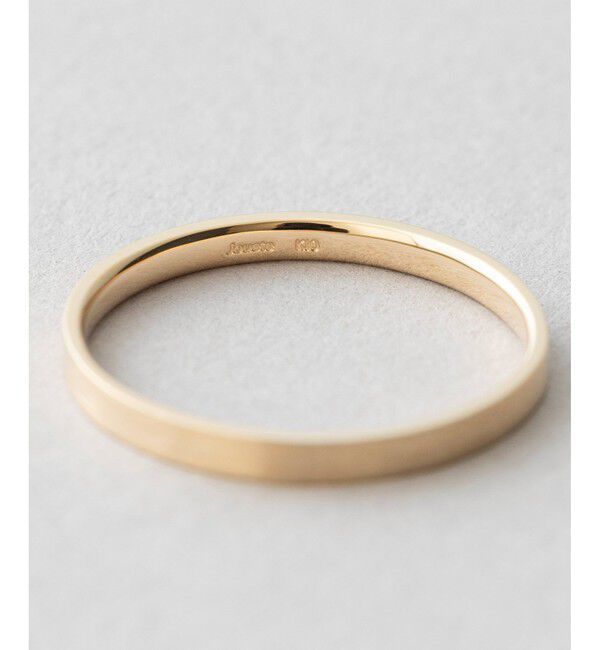 Jouete「[レイヤー] K10YG リング フラット」|リング|