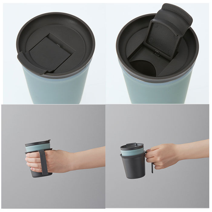 BACKYARD FAMILY「タンブラー 持ち運び 通販 蓋付き ステンレスタンブラー コーヒー フタ付き コンビニカップ」|食器・キッチングッズ|