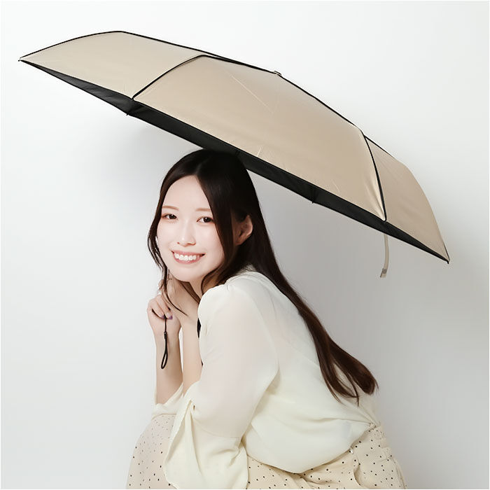 BACKYARD FAMILY「KIZAWA 日傘 UVカット 100 通販 超軽量カーボン傘 折りたたみ日傘 折り畳み日傘」|傘|