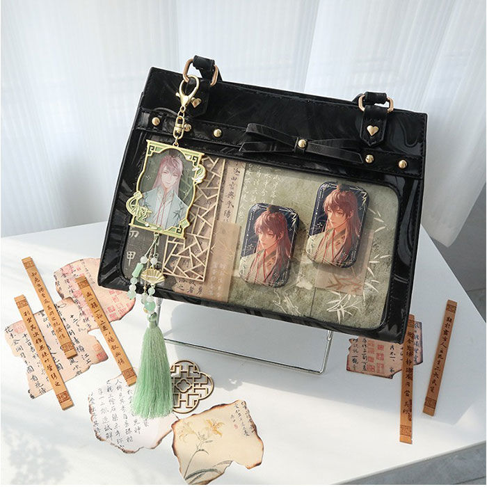 BACKYARD FAMILY「痛バッグ リボン ショルダー 推し活 2WAY 通販 痛バック 痛バ 推し活バッグ 推し活バック」|ショルダー・メッセンジャー|