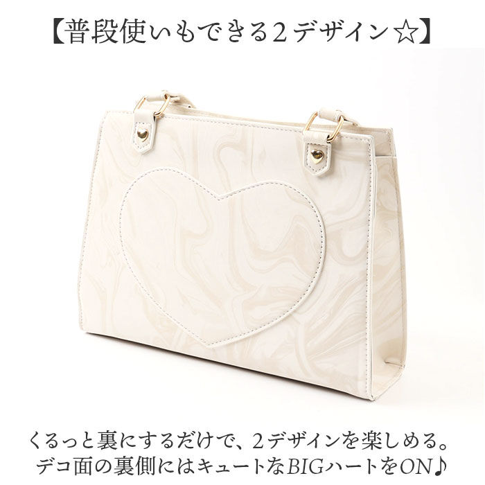 BACKYARD FAMILY「痛バッグ リボン ショルダー 推し活 2WAY 通販 痛バック 痛バ 推し活バッグ 推し活バック」|ショルダー・メッセンジャー|