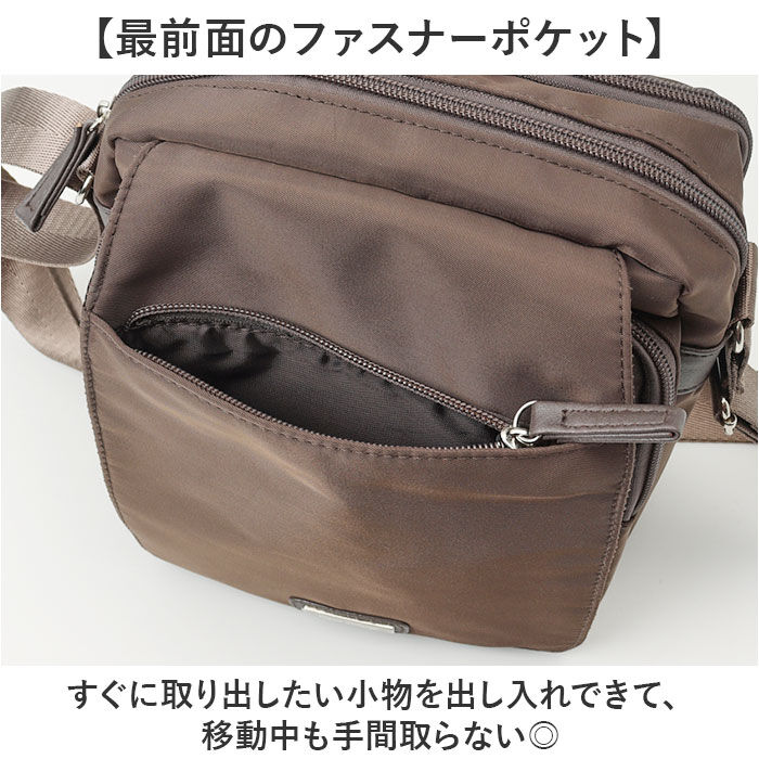 BACKYARD FAMILY「ショルダーバッグ ポケット多め 通販 レディース ショルダーバック 斜め掛けバッグ ななめがけ」|ショルダー・メッセンジャー|