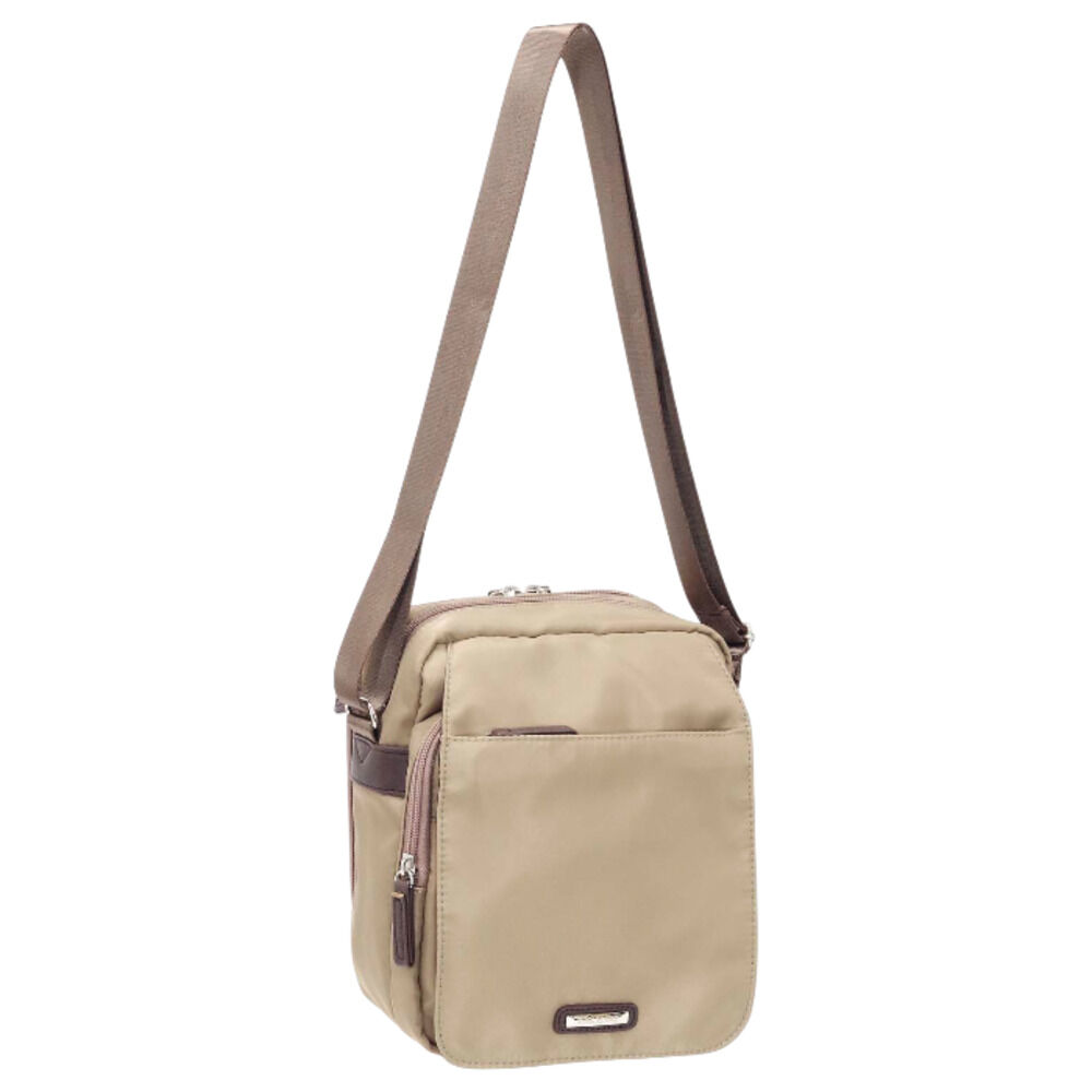 BACKYARD FAMILY「ショルダーバッグ ポケット多め 通販 レディース ショルダーバック 斜め掛けバッグ ななめがけ」|ショルダー・メッセンジャー|ベージュ1