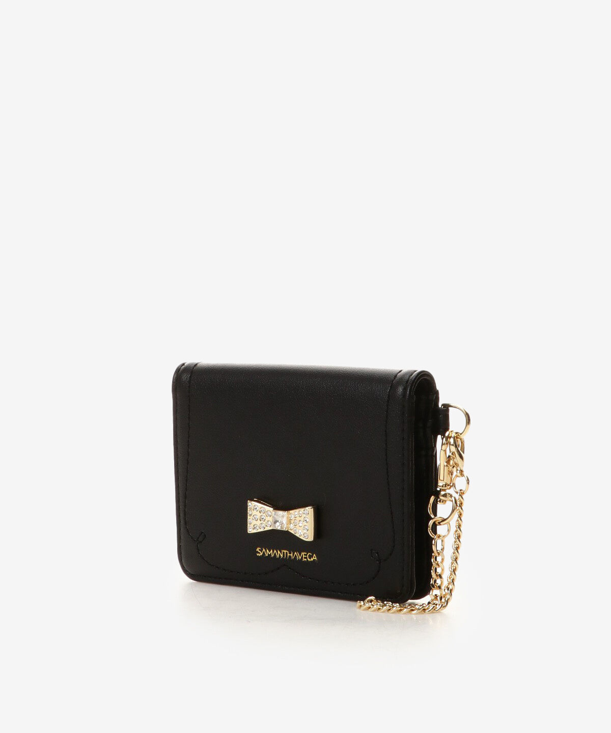 Samantha Vega「ビジューリボン　パスケース」|定期入れ|