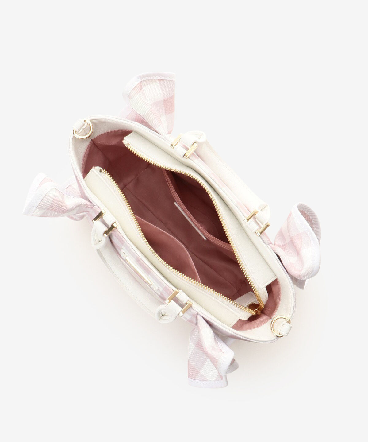 Samantha Vega「チェックフリルハンドバッグ（小）」|ハンドバッグ|