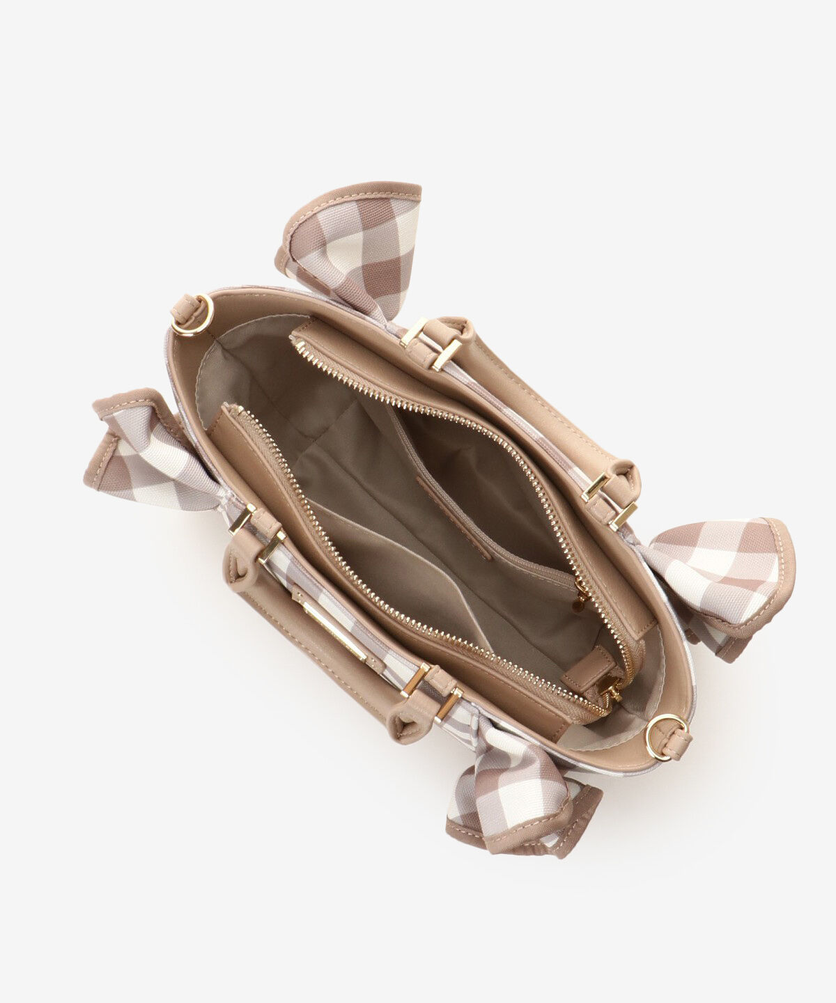 Samantha Vega「チェックフリルハンドバッグ（小）」|ハンドバッグ|