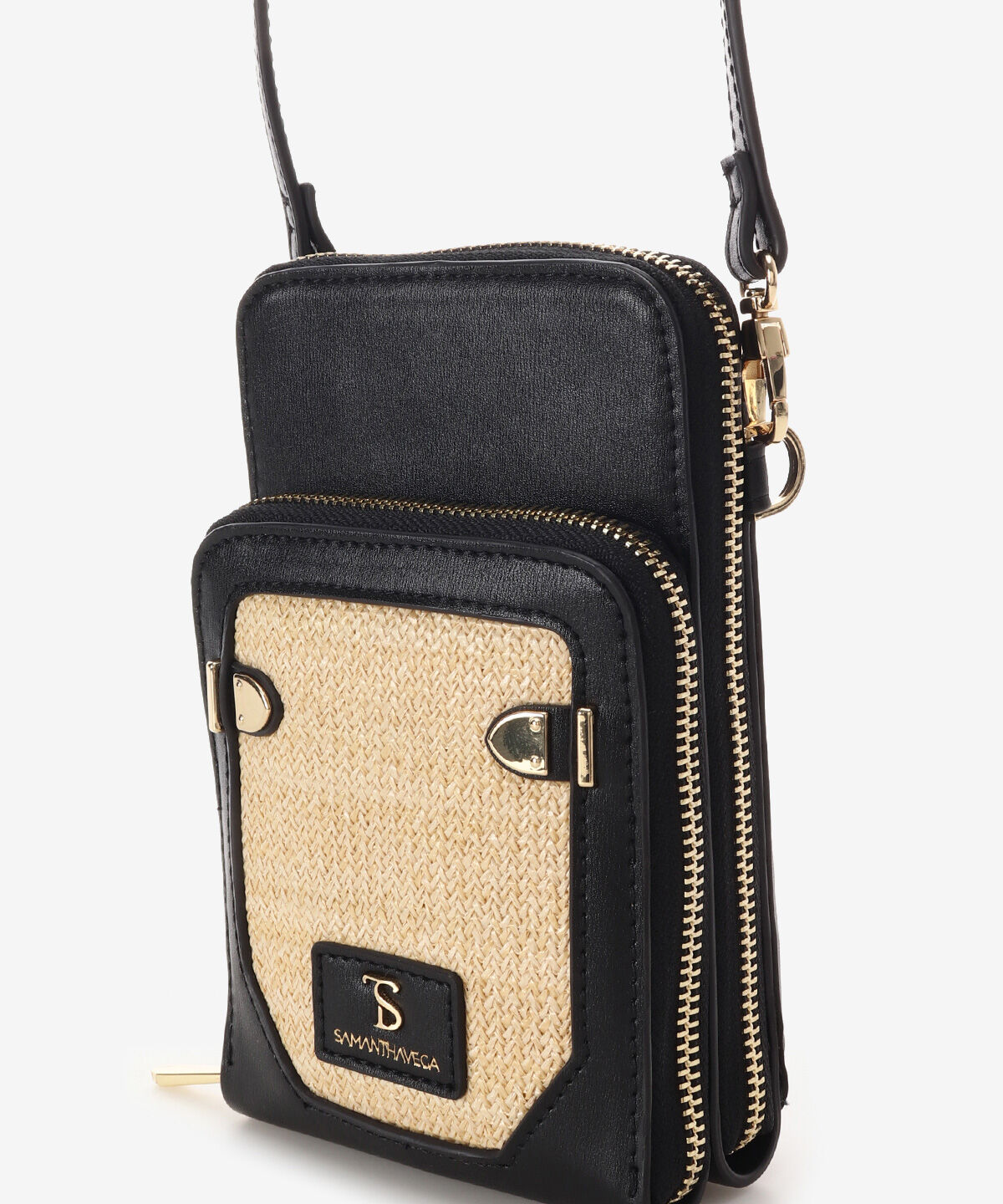 Samantha Vega「パナマ風ベルト金具スマホショルダー」|ショルダー・メッセンジャー|