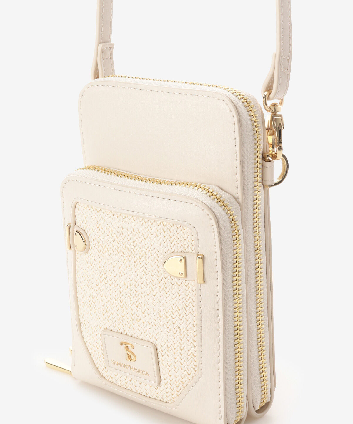 Samantha Vega「パナマ風ベルト金具スマホショルダー」|ショルダー・メッセンジャー|