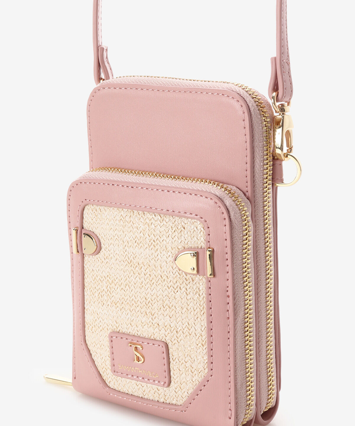 Samantha Vega「パナマ風ベルト金具スマホショルダー」|ショルダー・メッセンジャー|