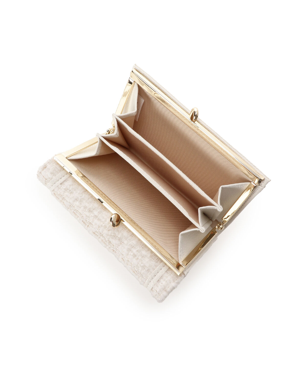 Samantha Vega「ソリッドリボンツイード折財布」|財布|