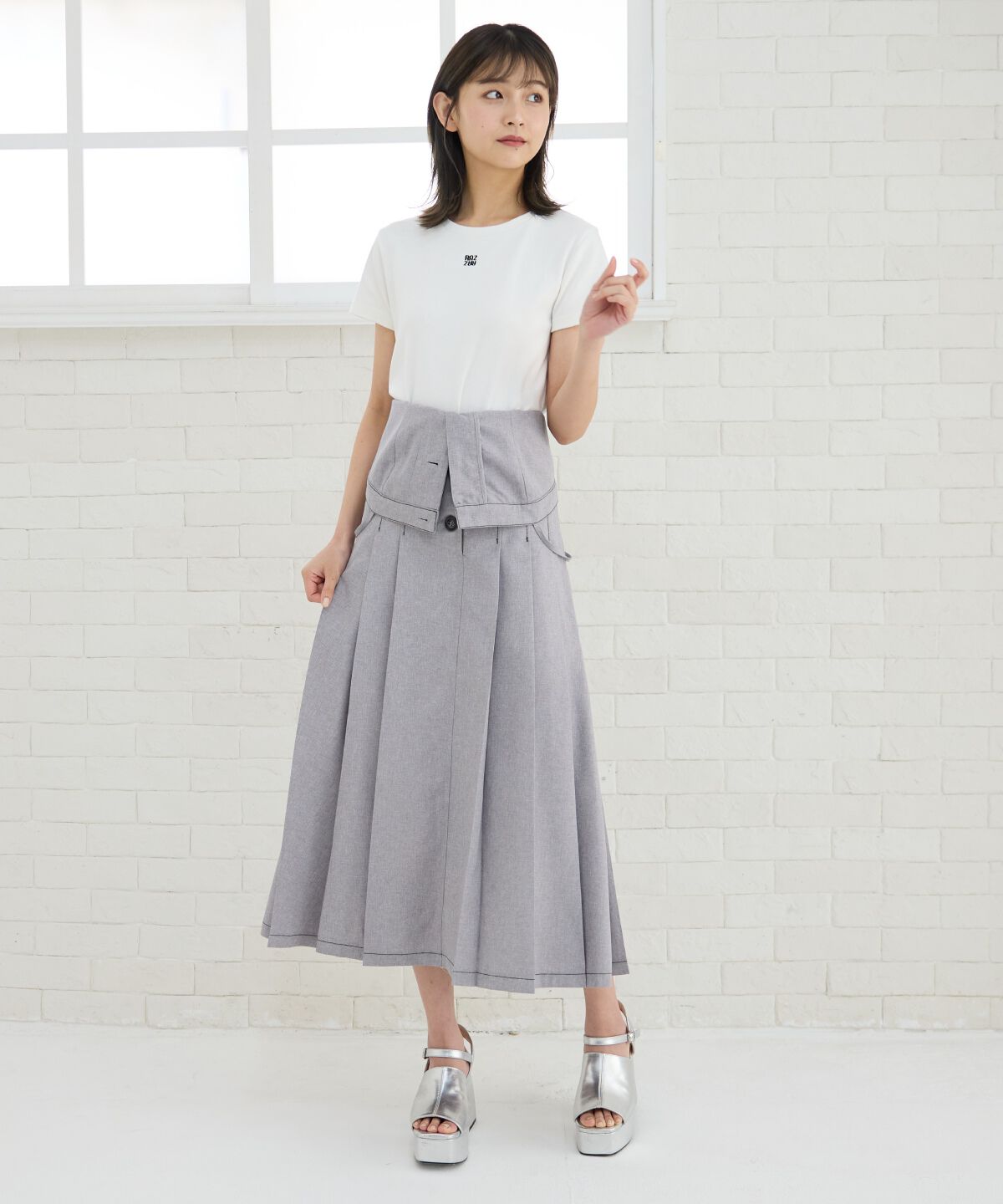 REDYAZEL「２wayプリーツジャンパースカート」|ワンピース|