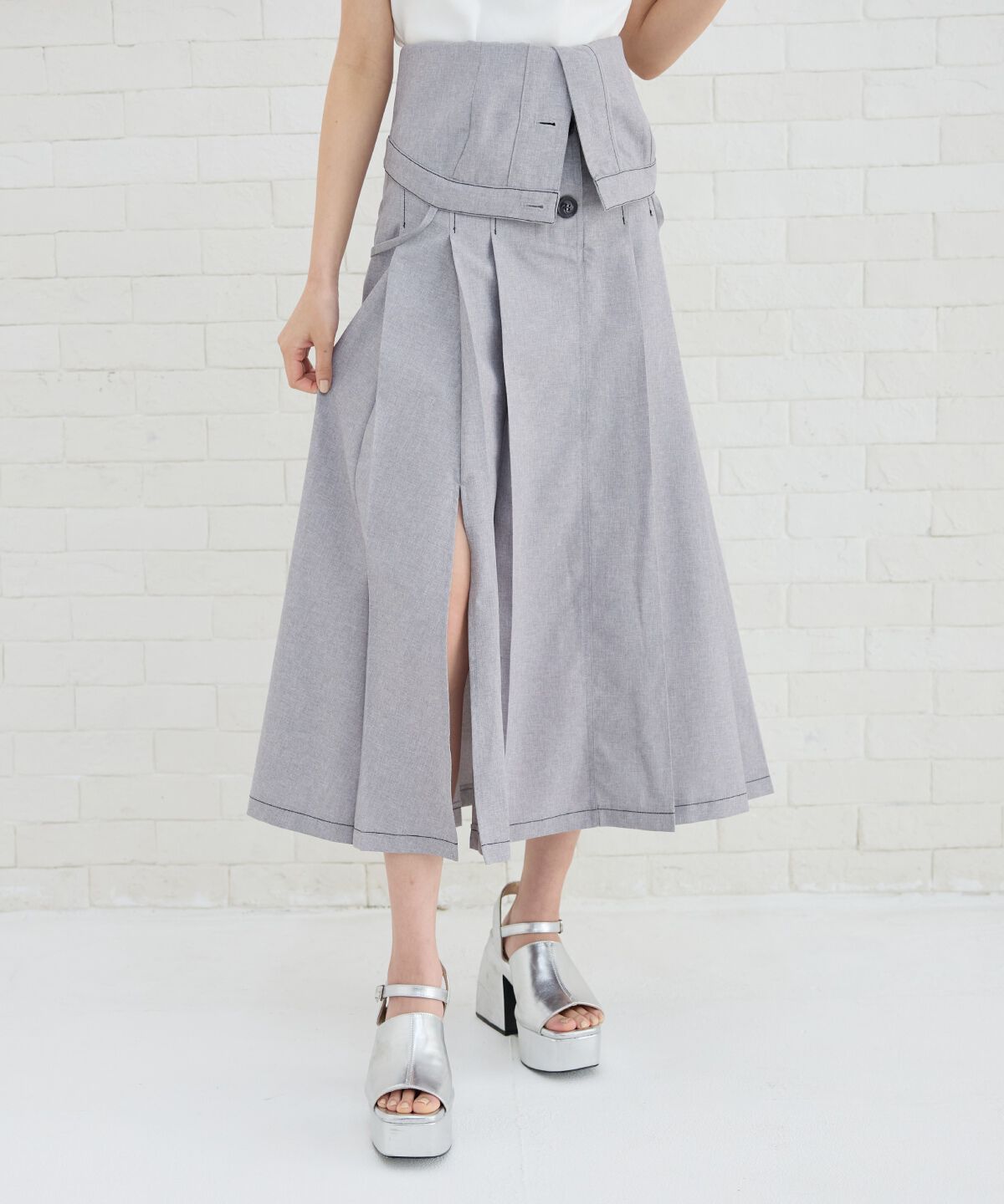 REDYAZEL「２wayプリーツジャンパースカート」|ワンピース|