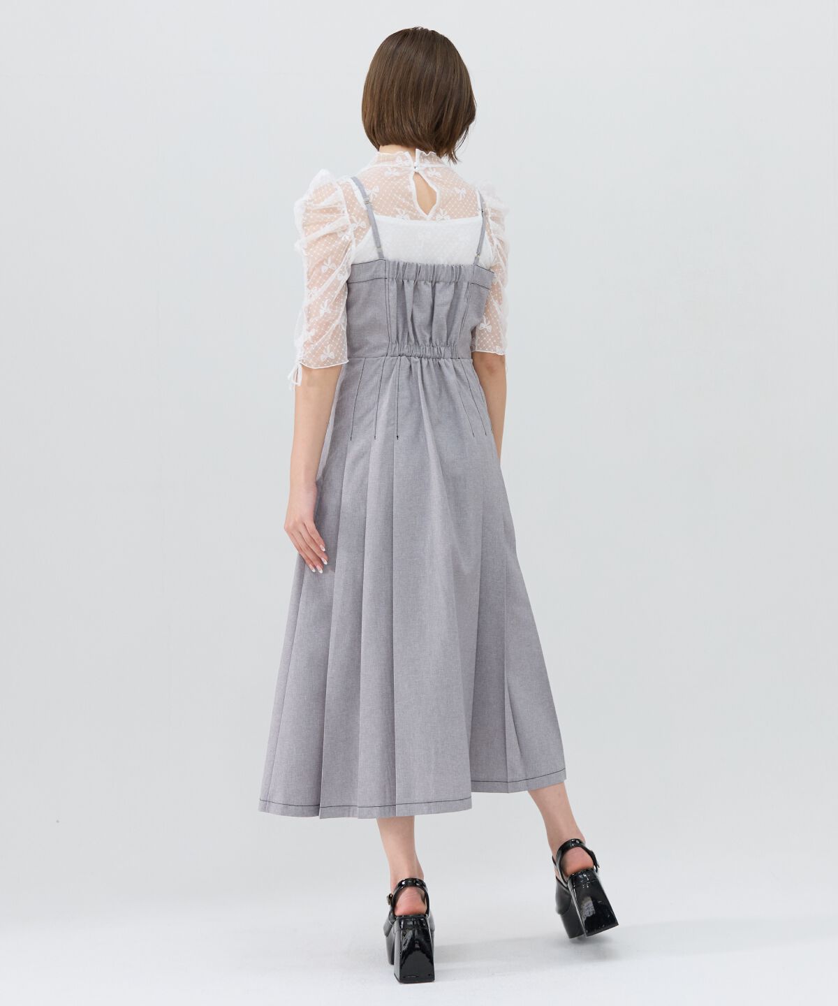 REDYAZEL「２wayプリーツジャンパースカート」|ワンピース|