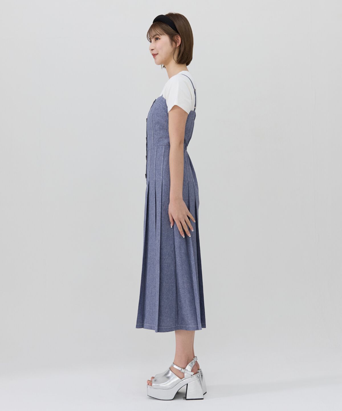 REDYAZEL「２wayプリーツジャンパースカート」|ワンピース|