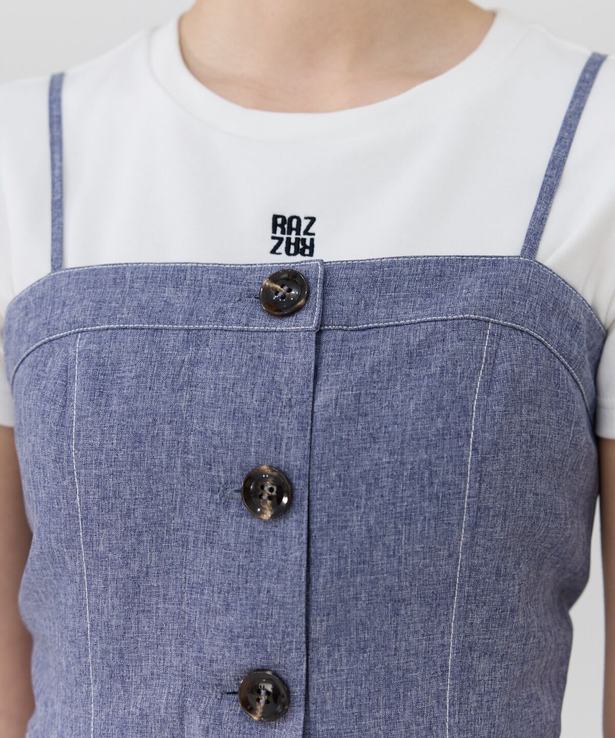 REDYAZEL「２wayプリーツジャンパースカート」|ワンピース|