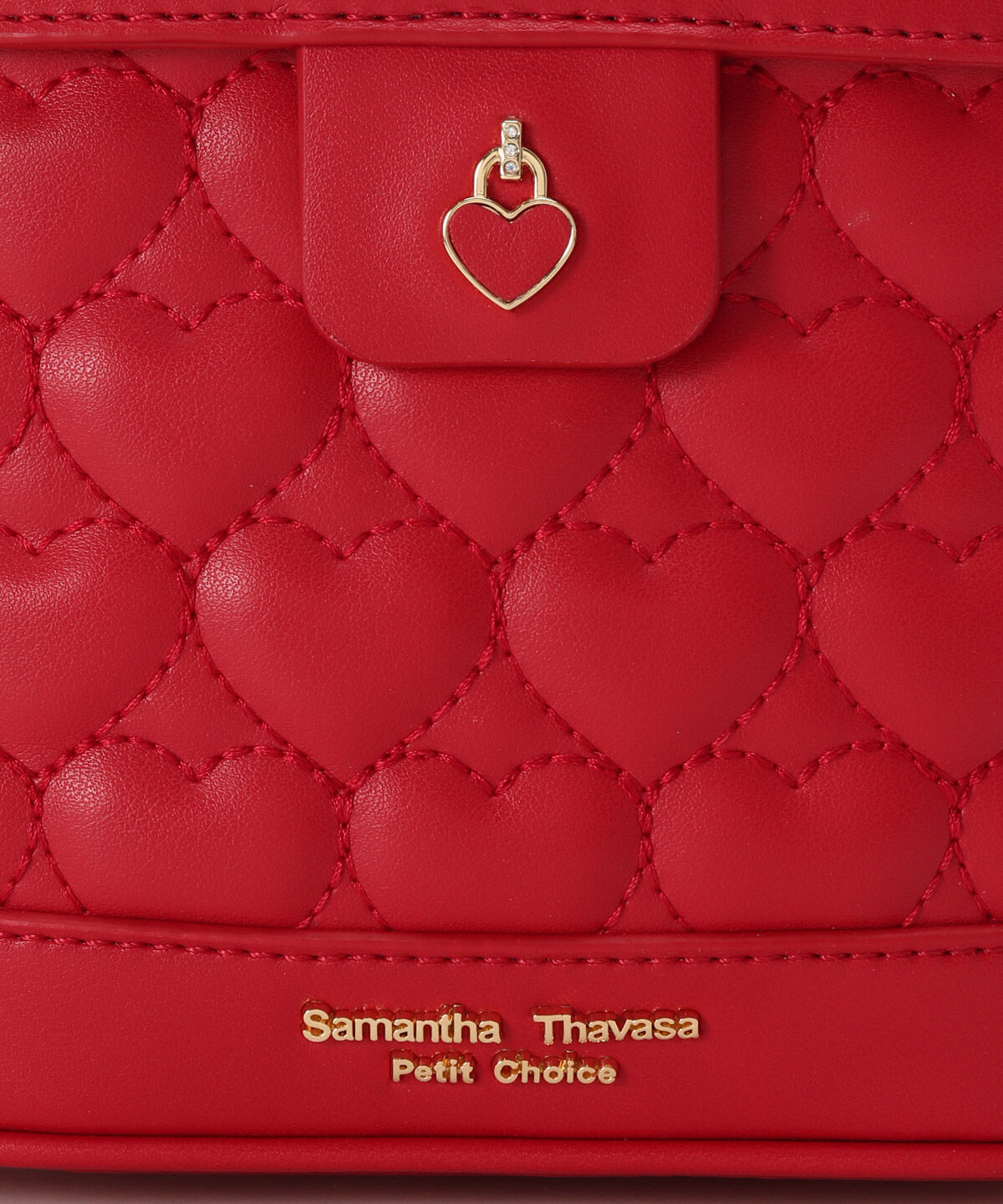 Samantha Thavasa Petit Choice「ハートキルティング ショルダーバッグ」|ショルダー・メッセンジャー|