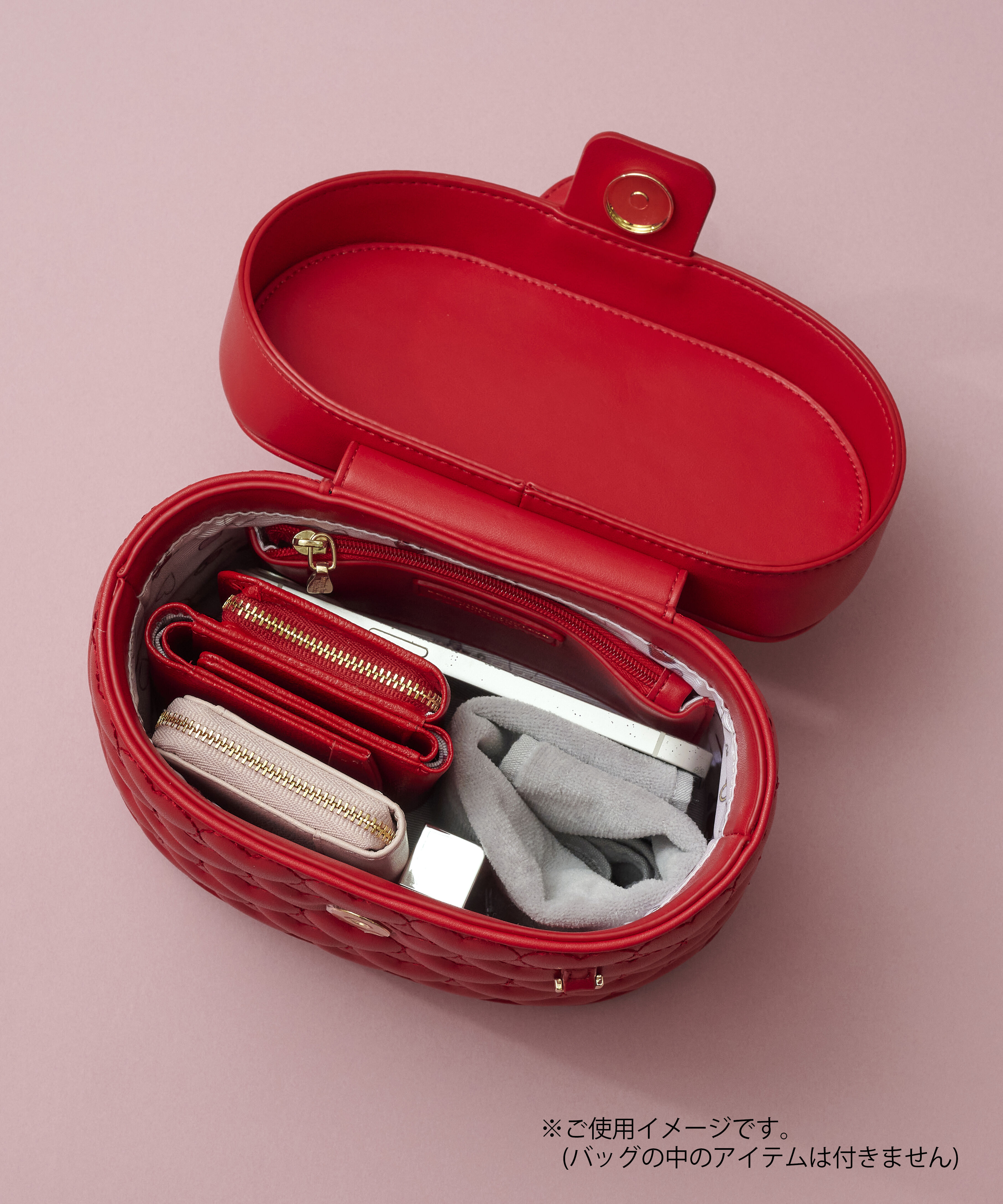 Samantha Thavasa Petit Choice「ハートキルティング ショルダーバッグ」|ショルダー・メッセンジャー|