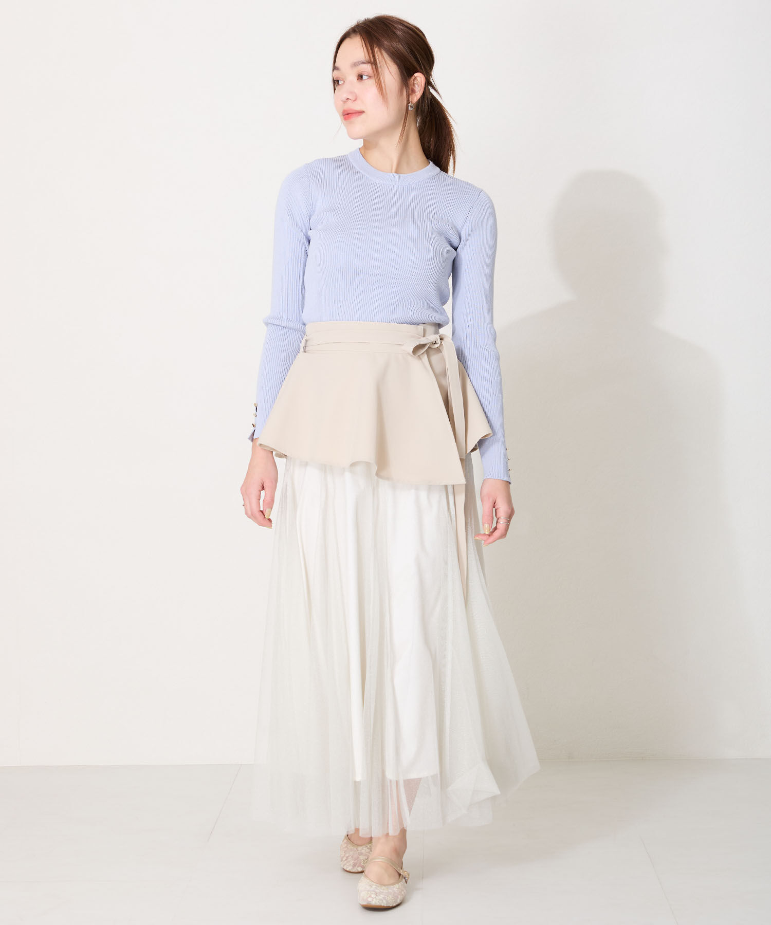 ORiental TRaffic「●2025春夏新作●シアーメリージェーンパンプス/51102 パンプス 人気 トレンド 売れてる」|パンプス|