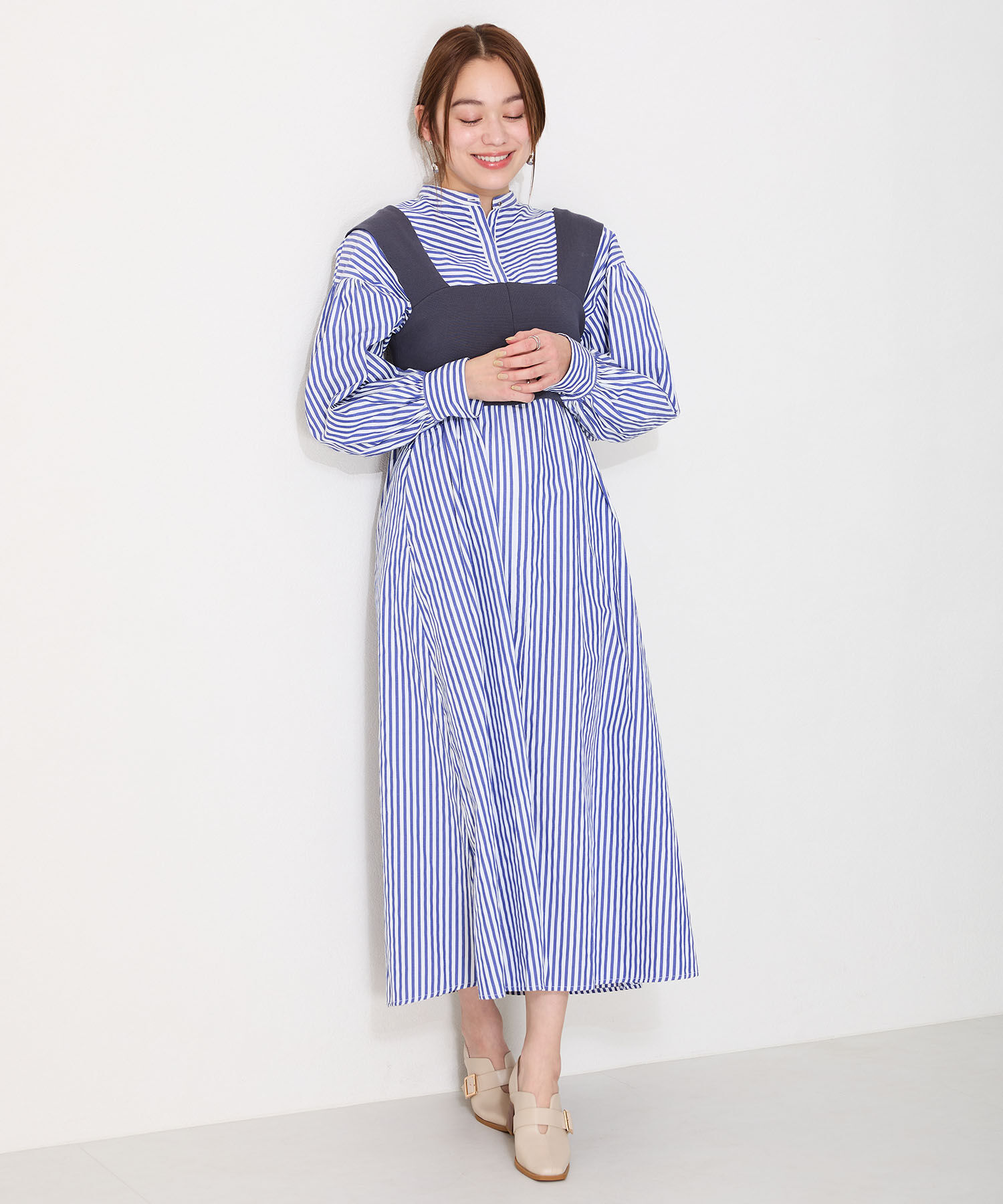 ORiental TRaffic「●2025春夏新作●ウッドヒールベルトパンプス/51103 パンプス トレンド 人気 売れてる」|パンプス|