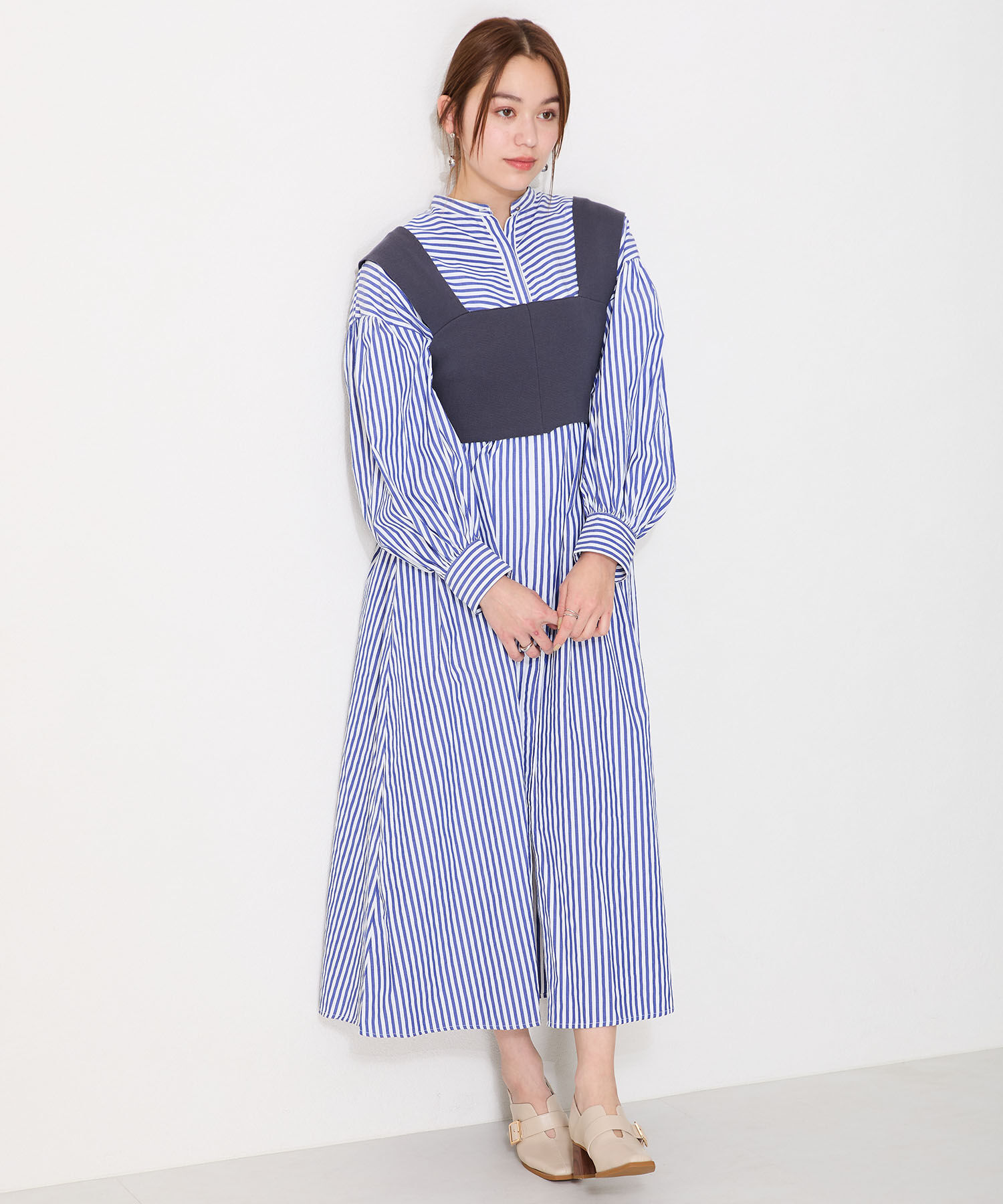 ORiental TRaffic「●2025春夏新作●ウッドヒールベルトパンプス/51103 パンプス トレンド 人気 売れてる」|パンプス|