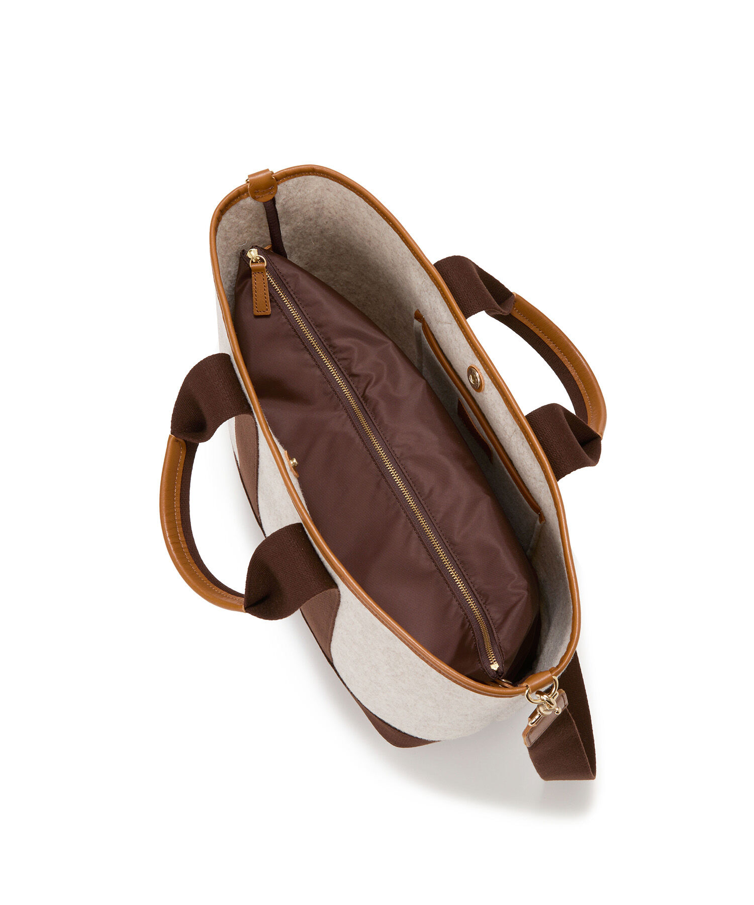 TOPKAPI BREATH「【Breath TOPKAPI】イタリアンフェルト ショルダー付 A4 トートバッグ L」|トートバッグ|