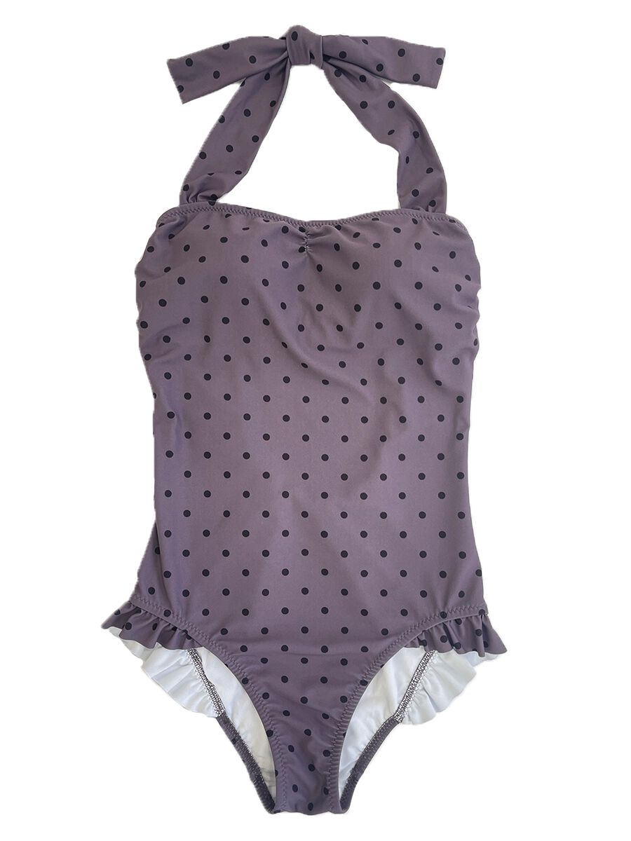 PEAK&PINE「レトロドット柄ワンピース水着」|コンビネゾン|