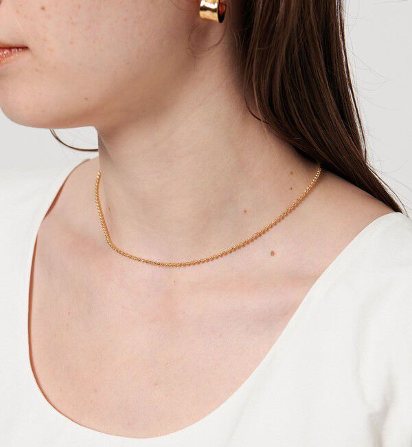 UNITED ARROWS「＜les bonbon＞BTNC/SEME GD ネックレス」|ネックレス|GOLD