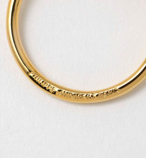 UNITED ARROWS「＜PHILIPPE AUDIBERT＞ASHA GLD フープピアス」|ピアス|