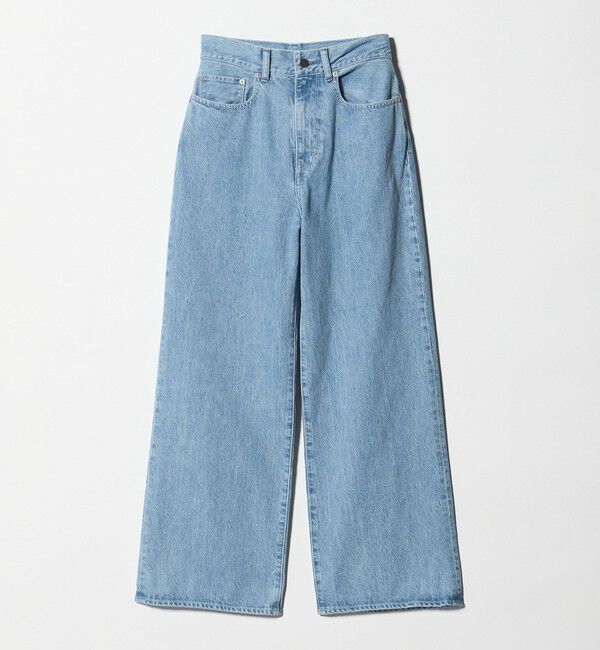UNITED ARROWS「ルーズ ストレート デニムパンツ」|デニム|